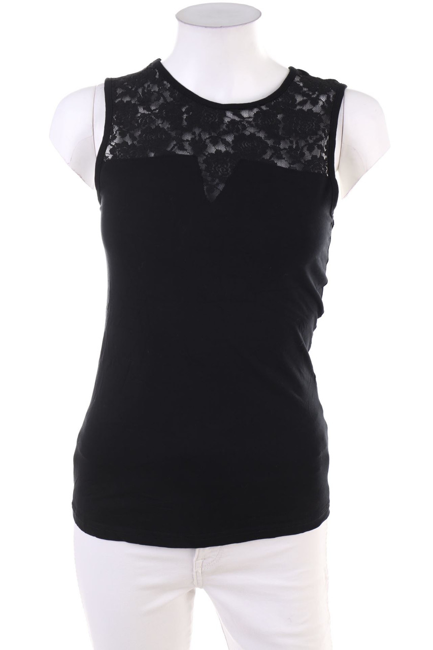 even&odd - Top with Lace Insert - XS