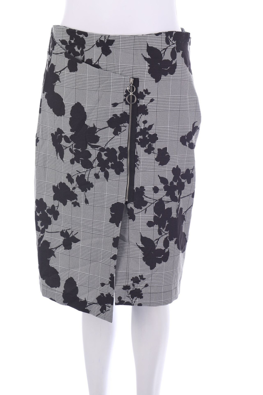 Carnaby - Print-Skirt with Asymmetrical Cut - D 38