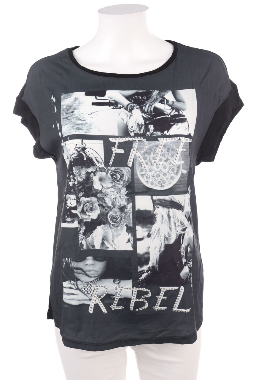 ONLY - Kurzarm-Bluse - XS