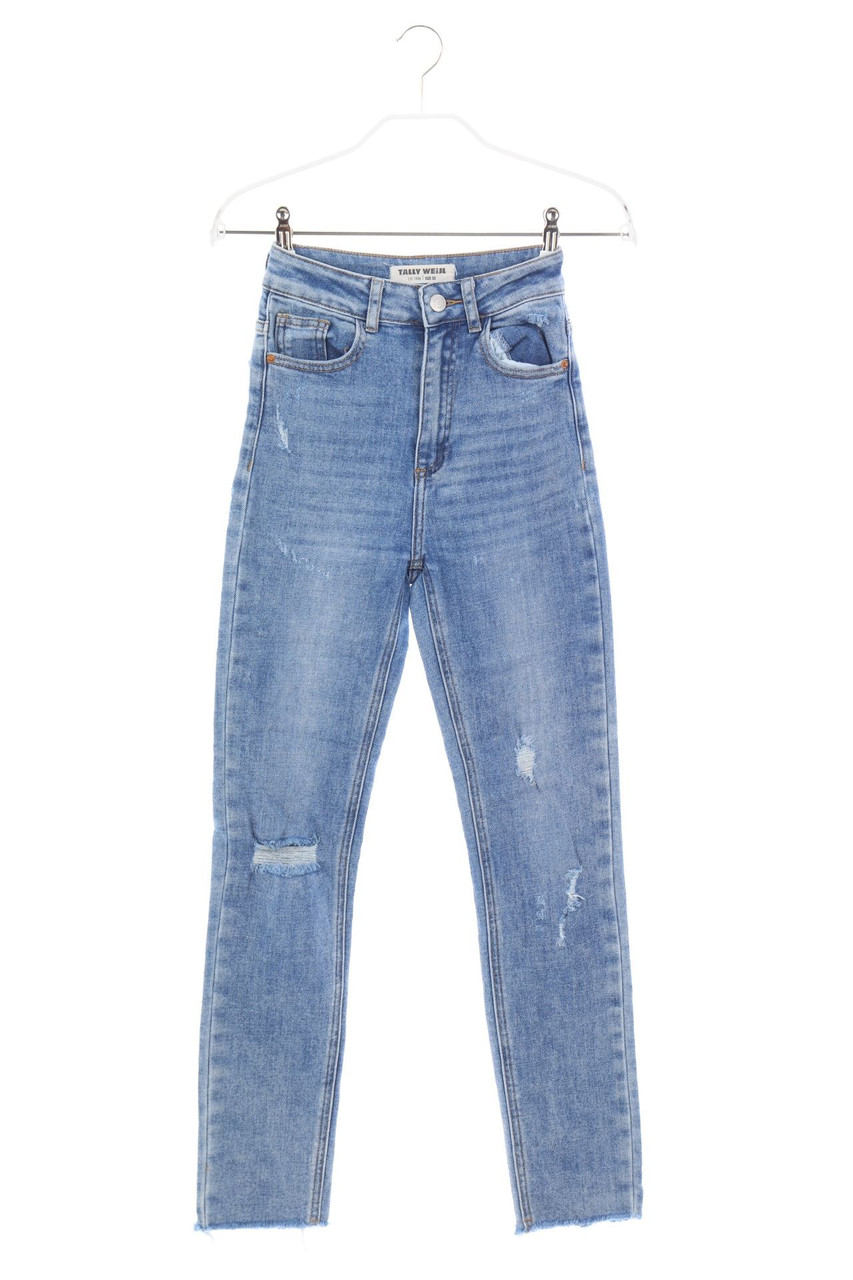 TALLY WEiJL - Distressed Skinny-Jeans - XXS