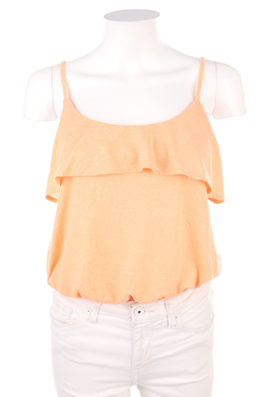 NEW LOOK - Crop-Top mit Volants - D 36