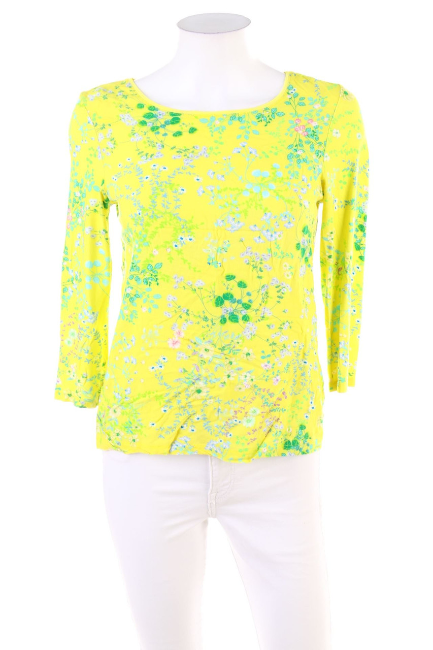 Street One - Longsleeve-Shirt mit Blumen-Print - XS