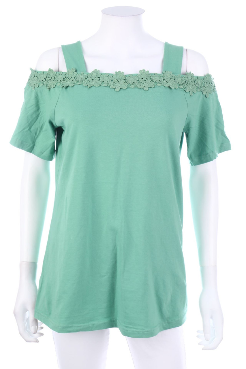 bonprix collection - Top mit Spitze - L