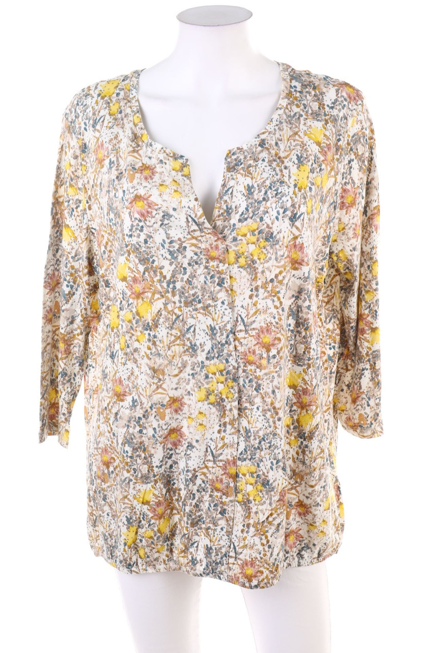 TOM TAILOR - Bluse mit floralem Muster - 2XL