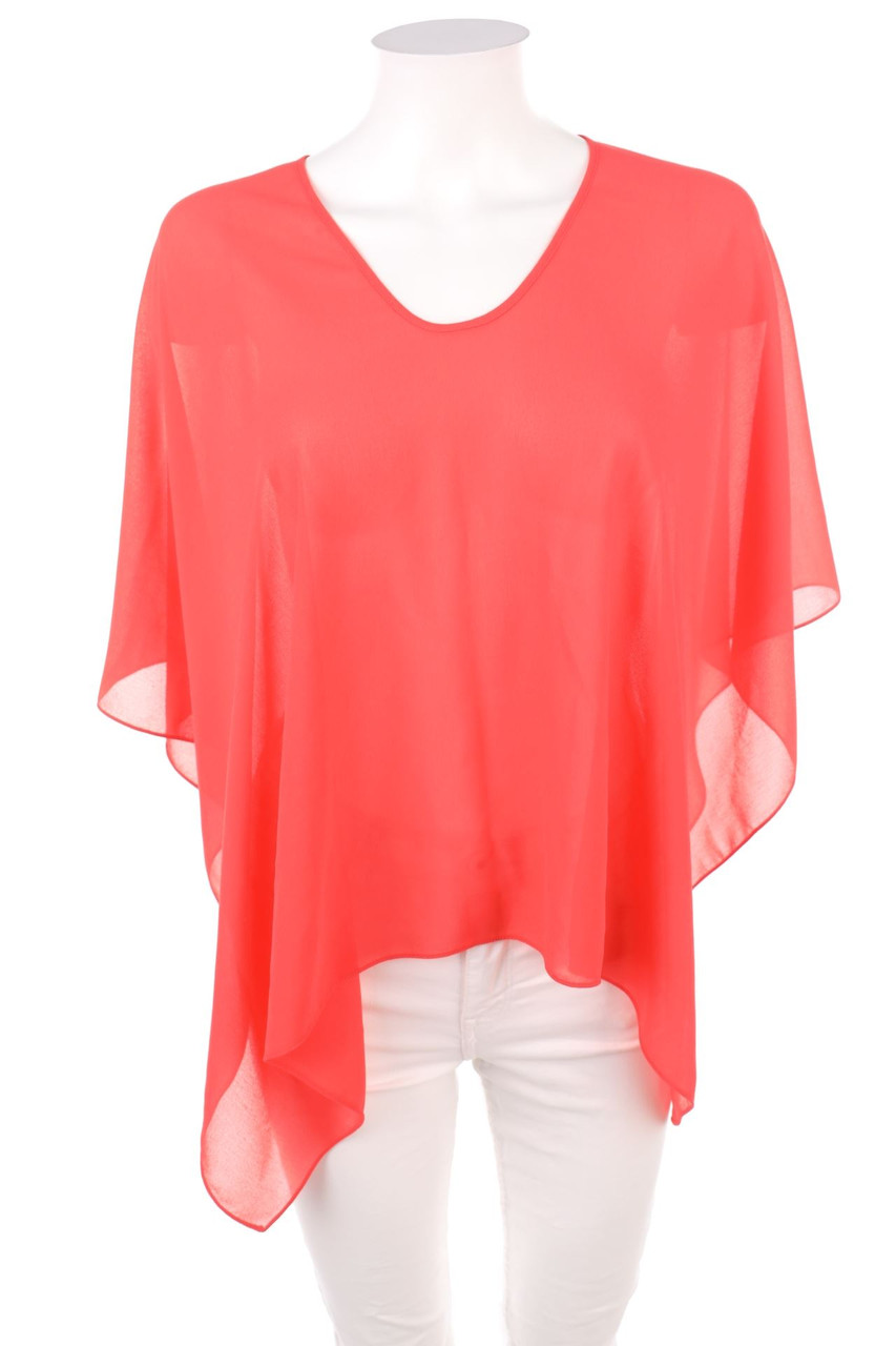 Ohne Label - Chiffon-Poncho - ONE SIZE