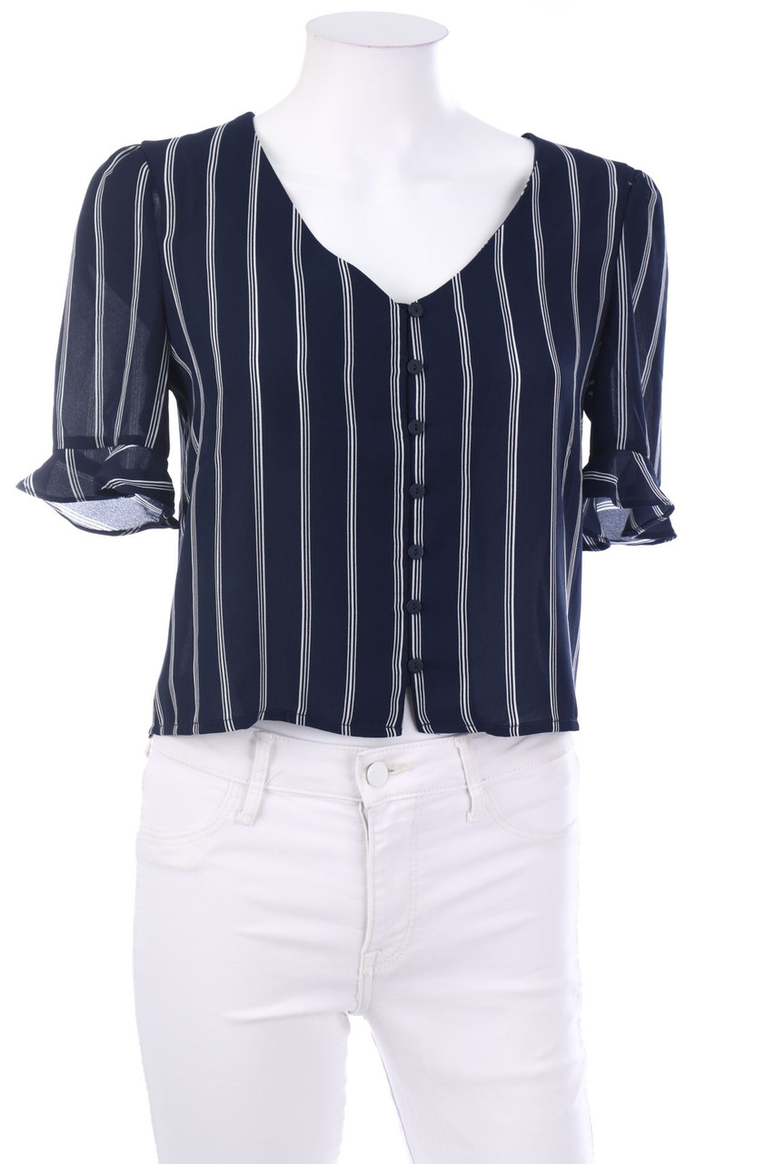 MANGO - Kurzarm-Bluse - XS