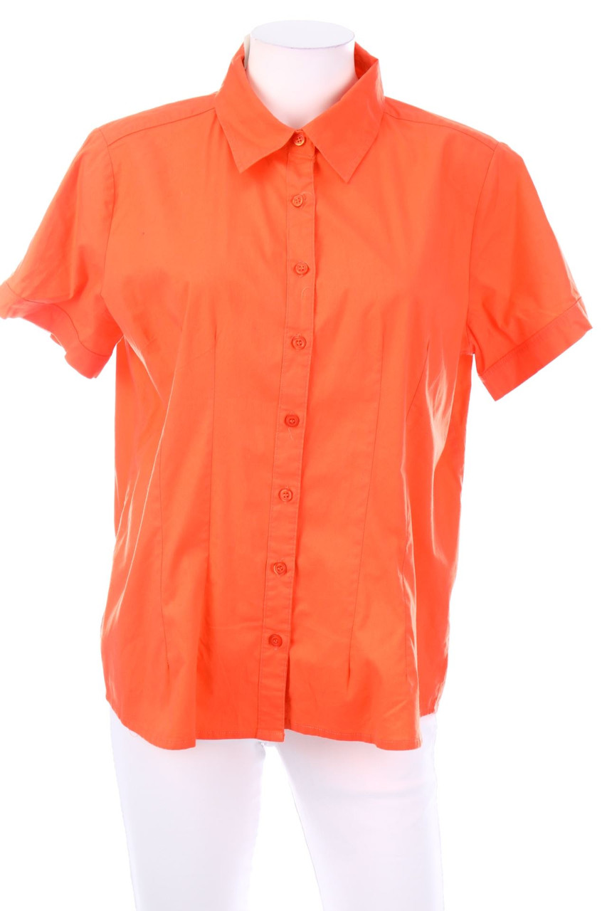 Janina - Hemd-Bluse mit kurzem Ärmel - 2XL