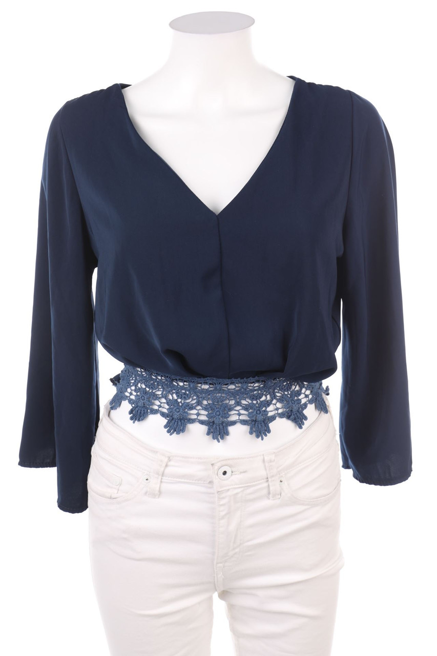 No Label - Blouse to tie - D 40