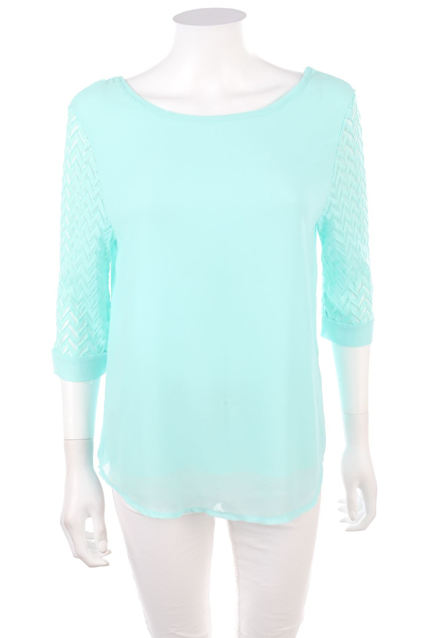 No Label - Blouse with 3/4 Sleeve - XL