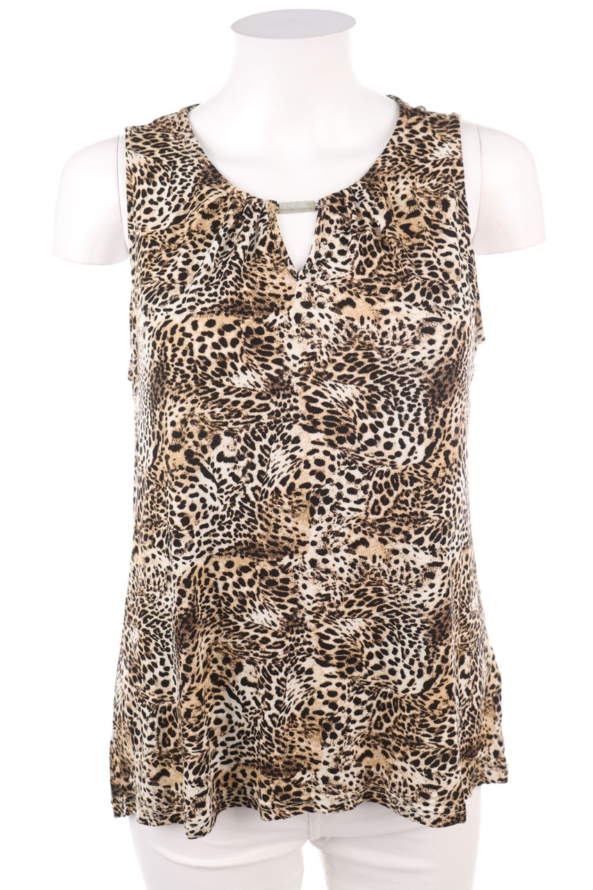 Janina - Top mit Animal-Print - M