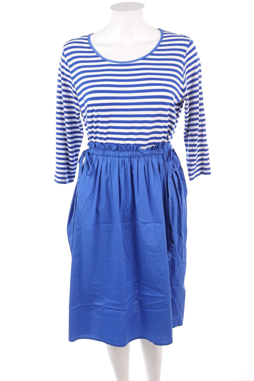 ANNA SERAVALLI - Stripe Maxi Dress - D 38