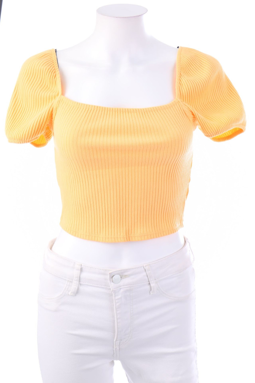 H&M - Cropped-Shirt - S