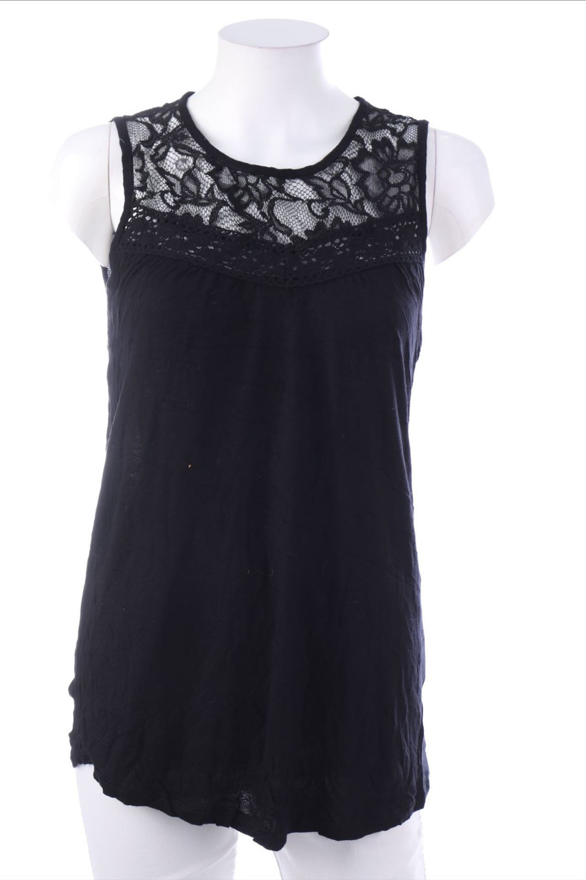 AMISU - Top mit Spitze - M