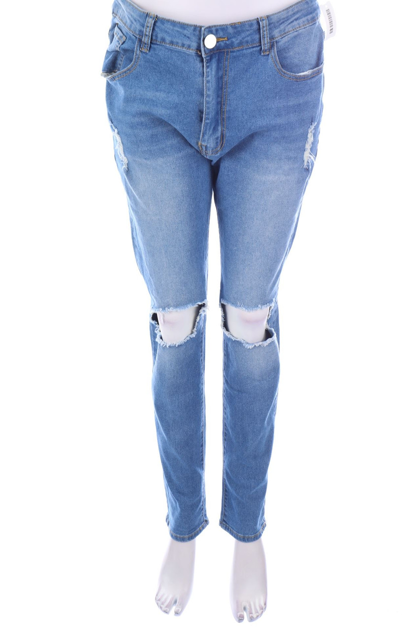 SHEIN - Destroyed Skinny-Jeans - S