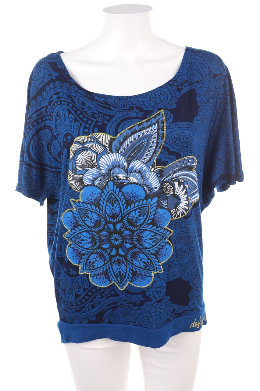 Desigual - Kurzarm-Shirt - M