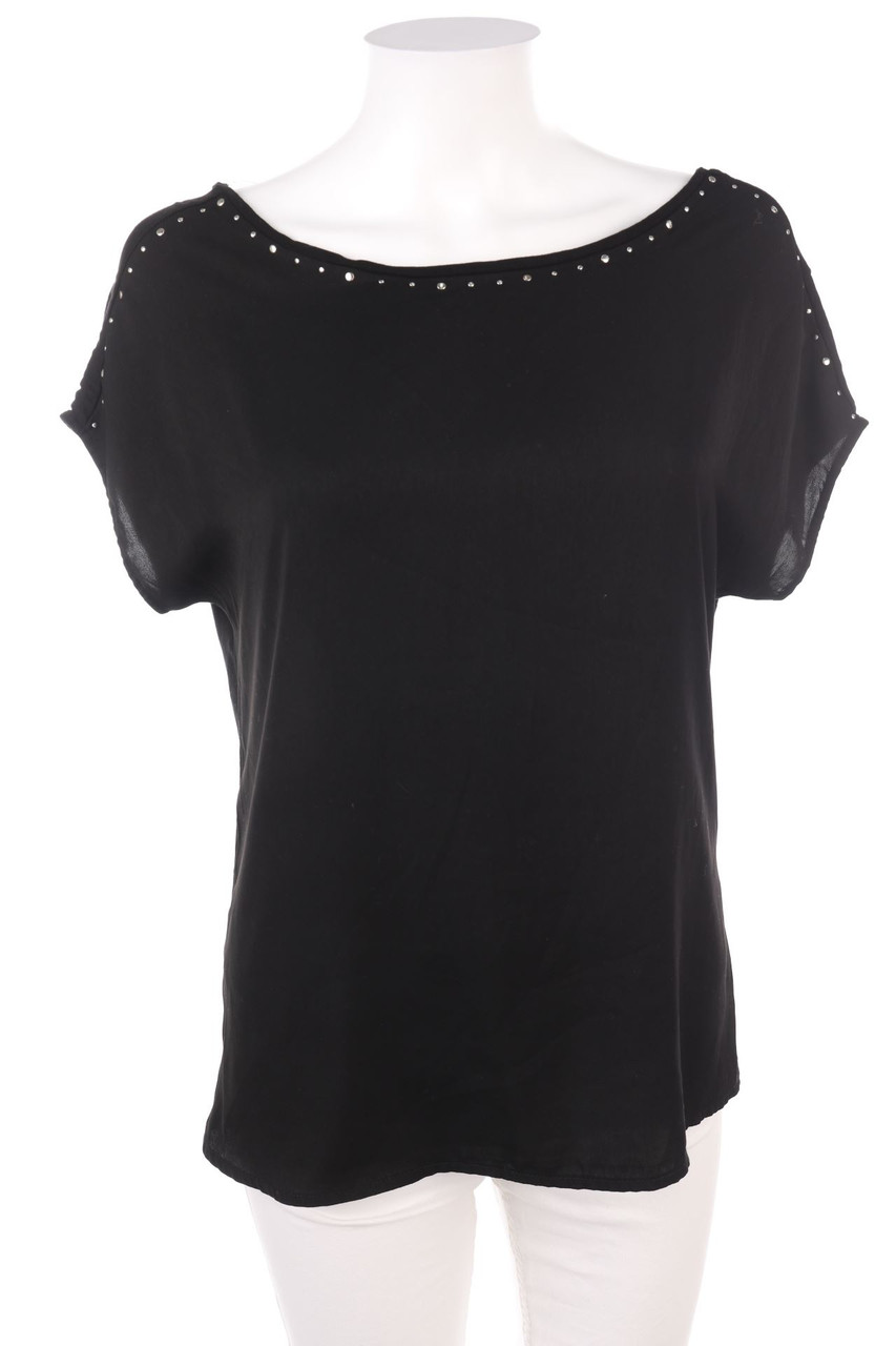 orsay - Shortsleeve Blouse with Applications - D 38-40