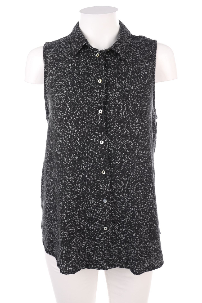No Label - Blouse Top with Small Dots - D 42