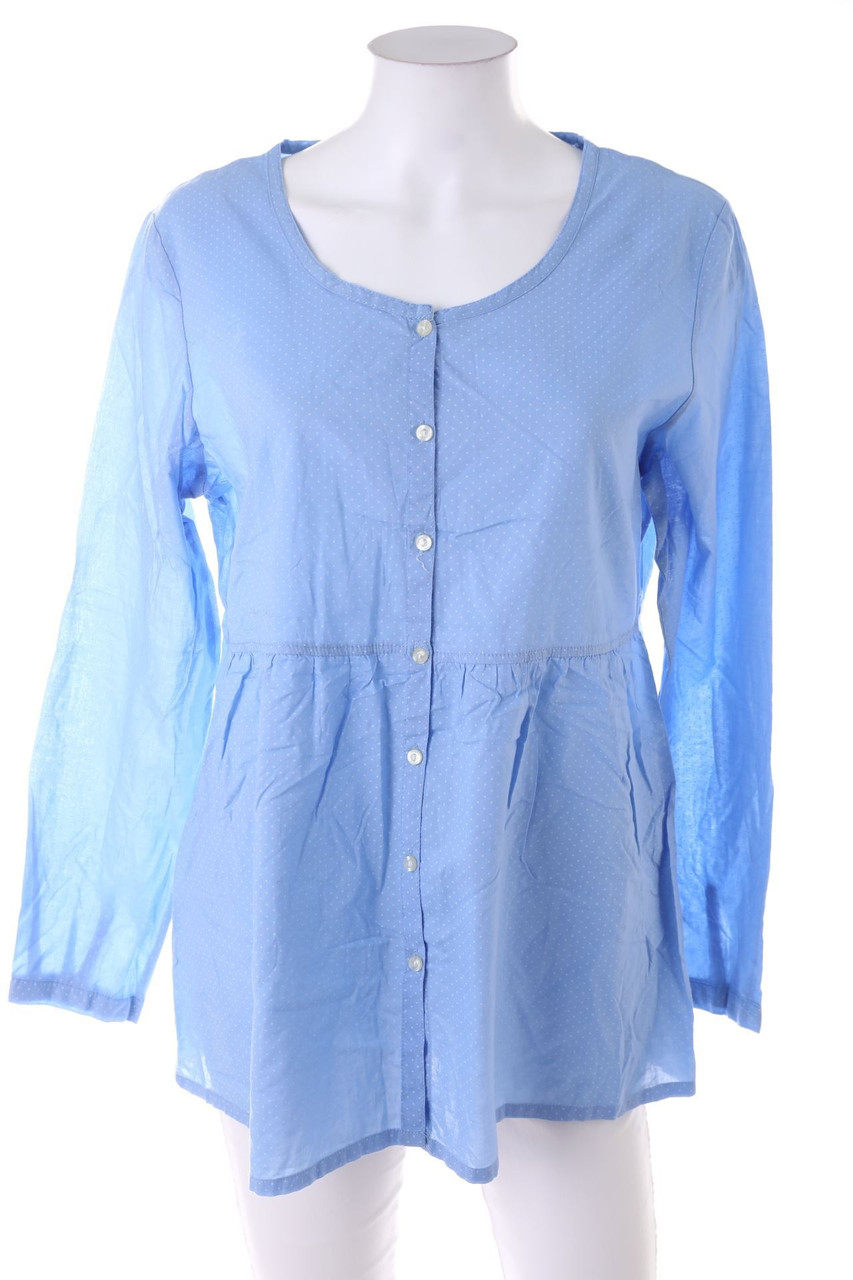 No Label - Blouse with Small Dots - D 44