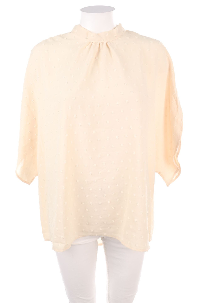 No Label - Shortsleeve Blouse with Pattern - D 50