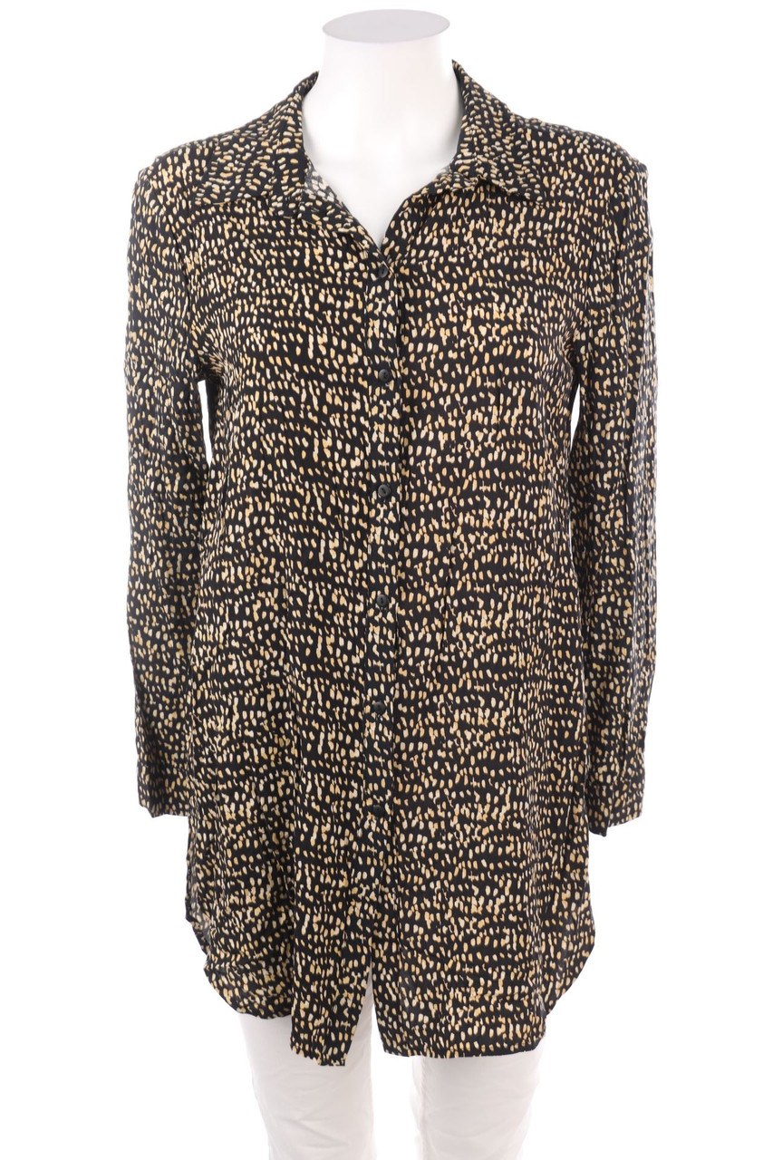 No Label - Shirt Blouse with Small Dots - D 38