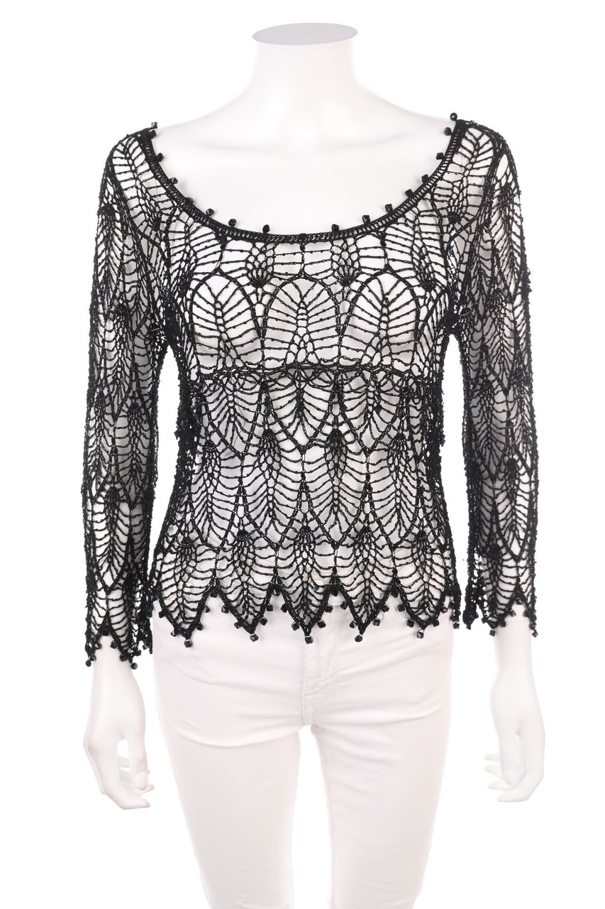 NICOWA - Longsleeve-Shirt with Pearls - D 34