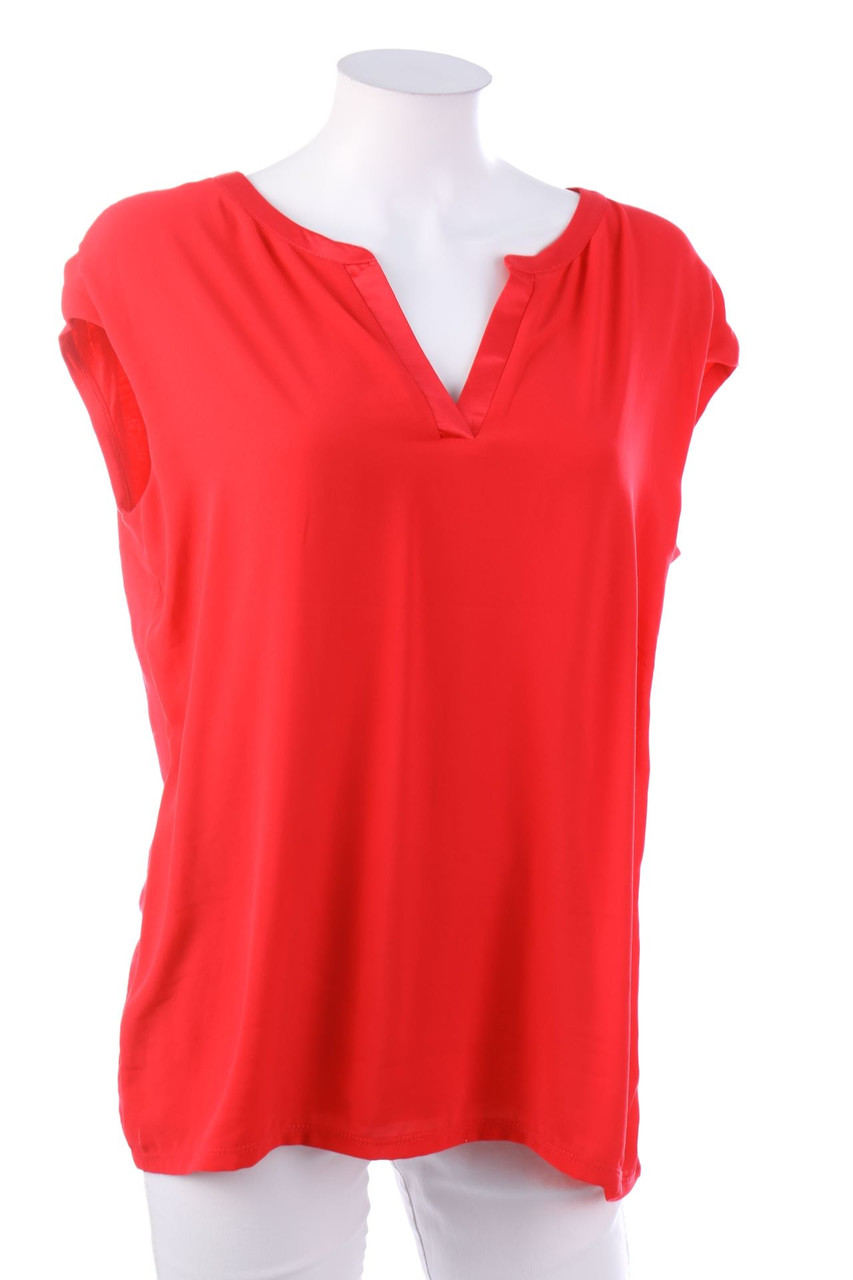 comma - Kurzarm-Bluse - XL