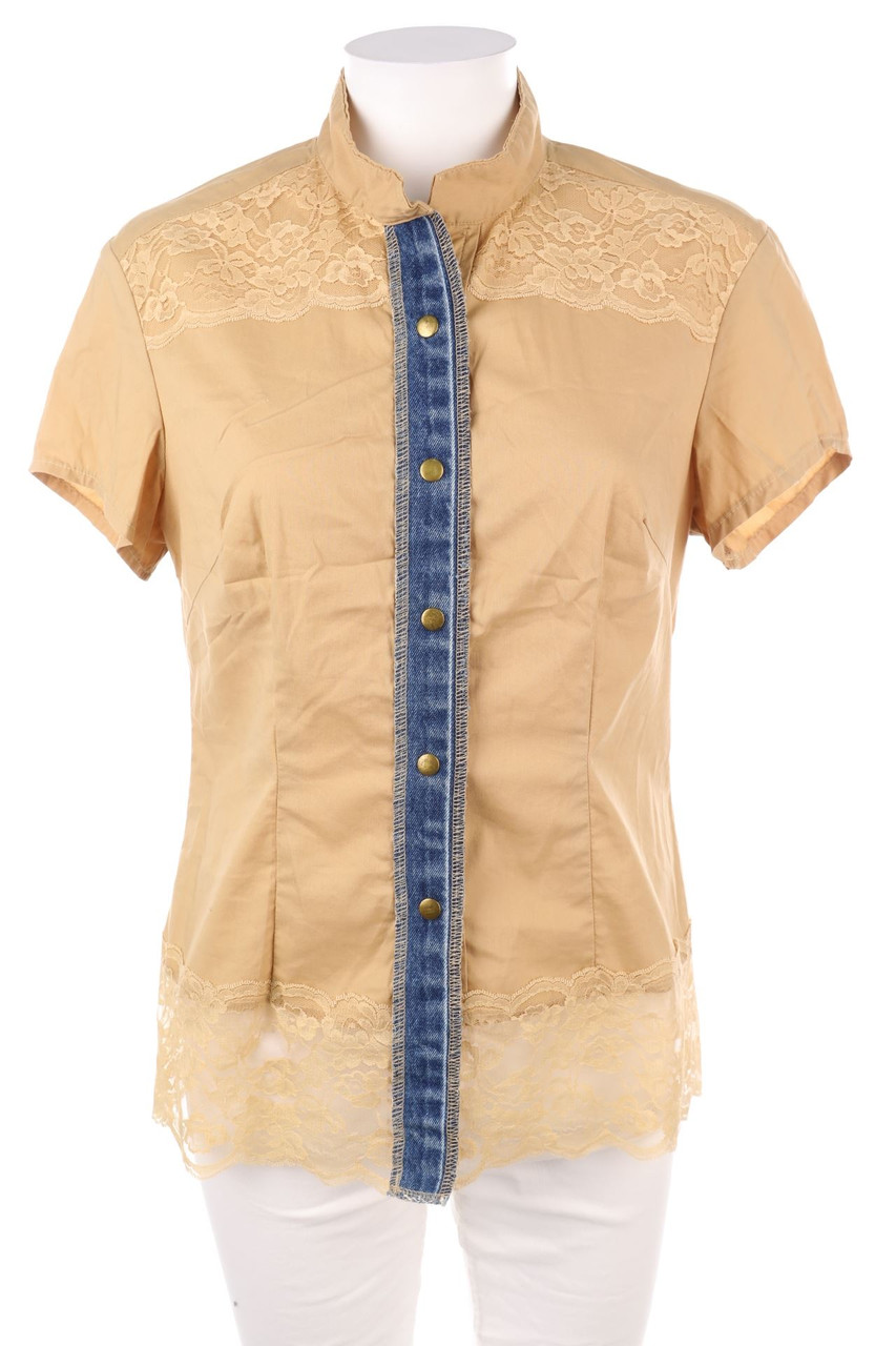 Street One - Hemd-Bluse mit kurzem Ärmel - M