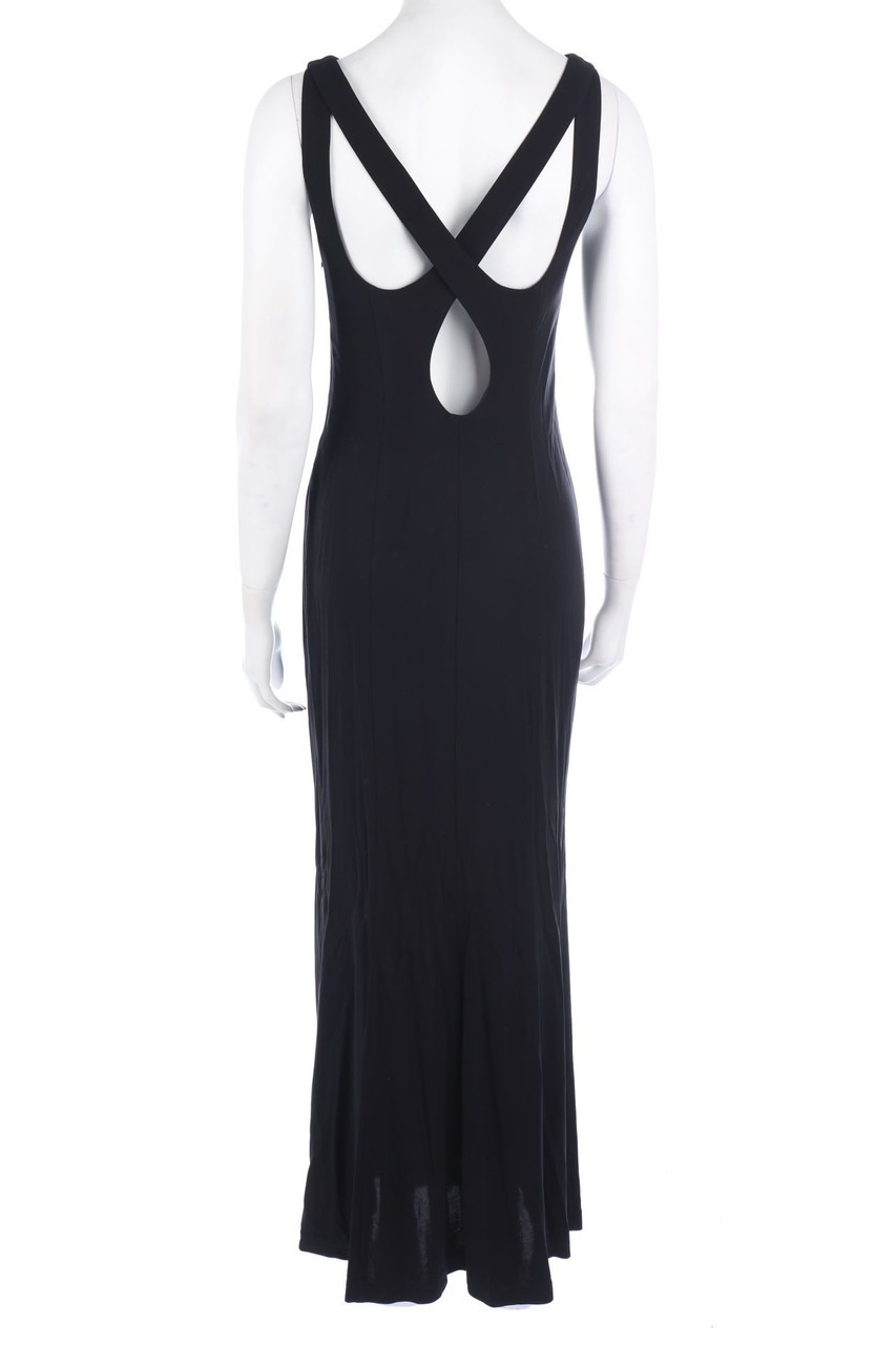 Vera Mont - Evening Gown with Deep Back Cutout - D 40