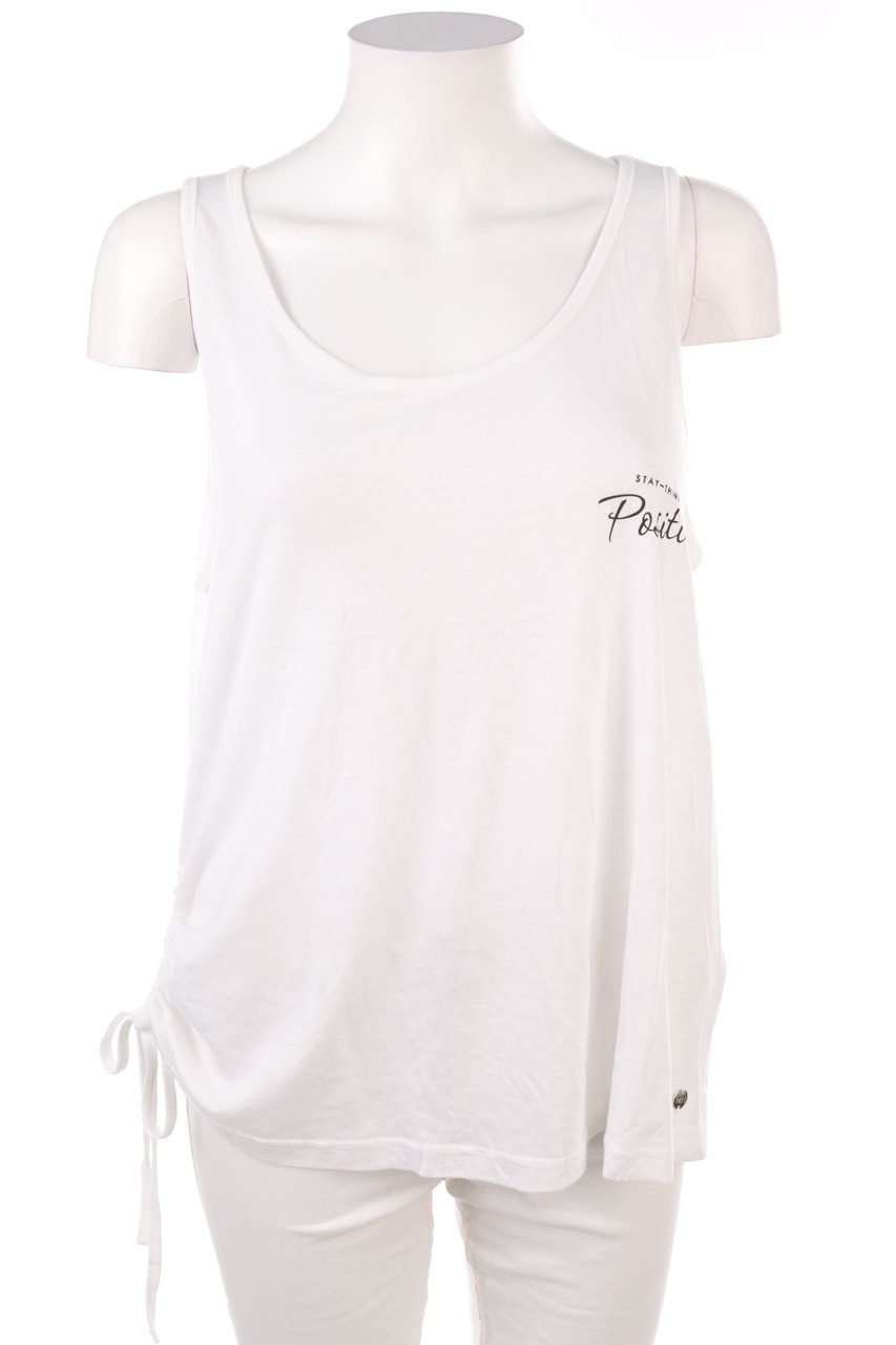 blue motion - Top aus Baumwoll-Mix - L