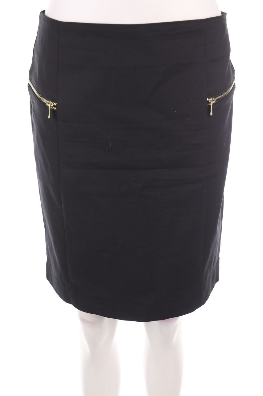 zebra - Business-Skirt with Zipper Closure - L