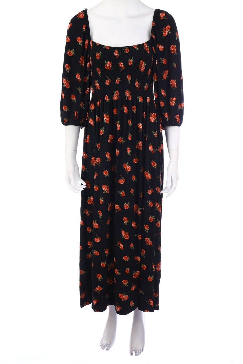 INDISKA - Maxi Dress with Flower Print - M
