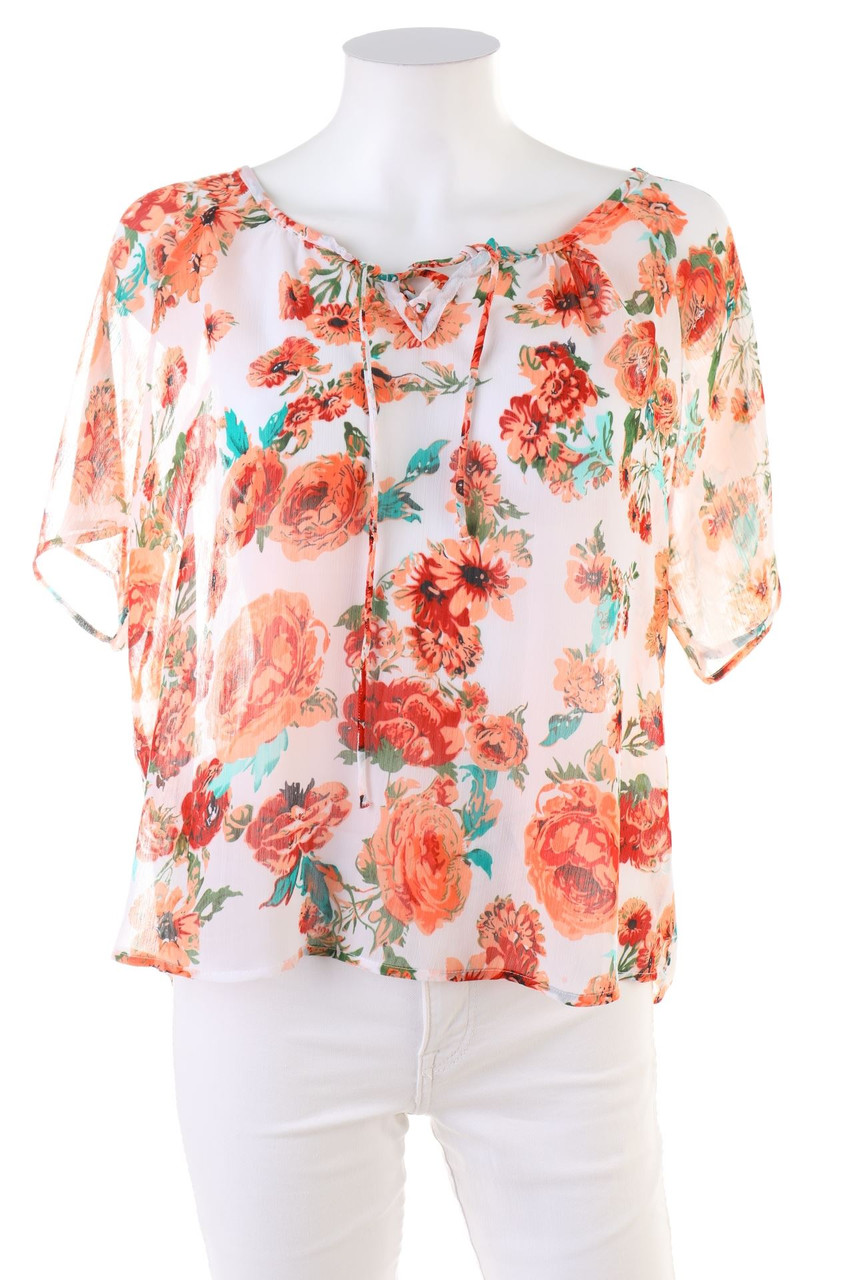 Janina - Kurzarm-Bluse - XS