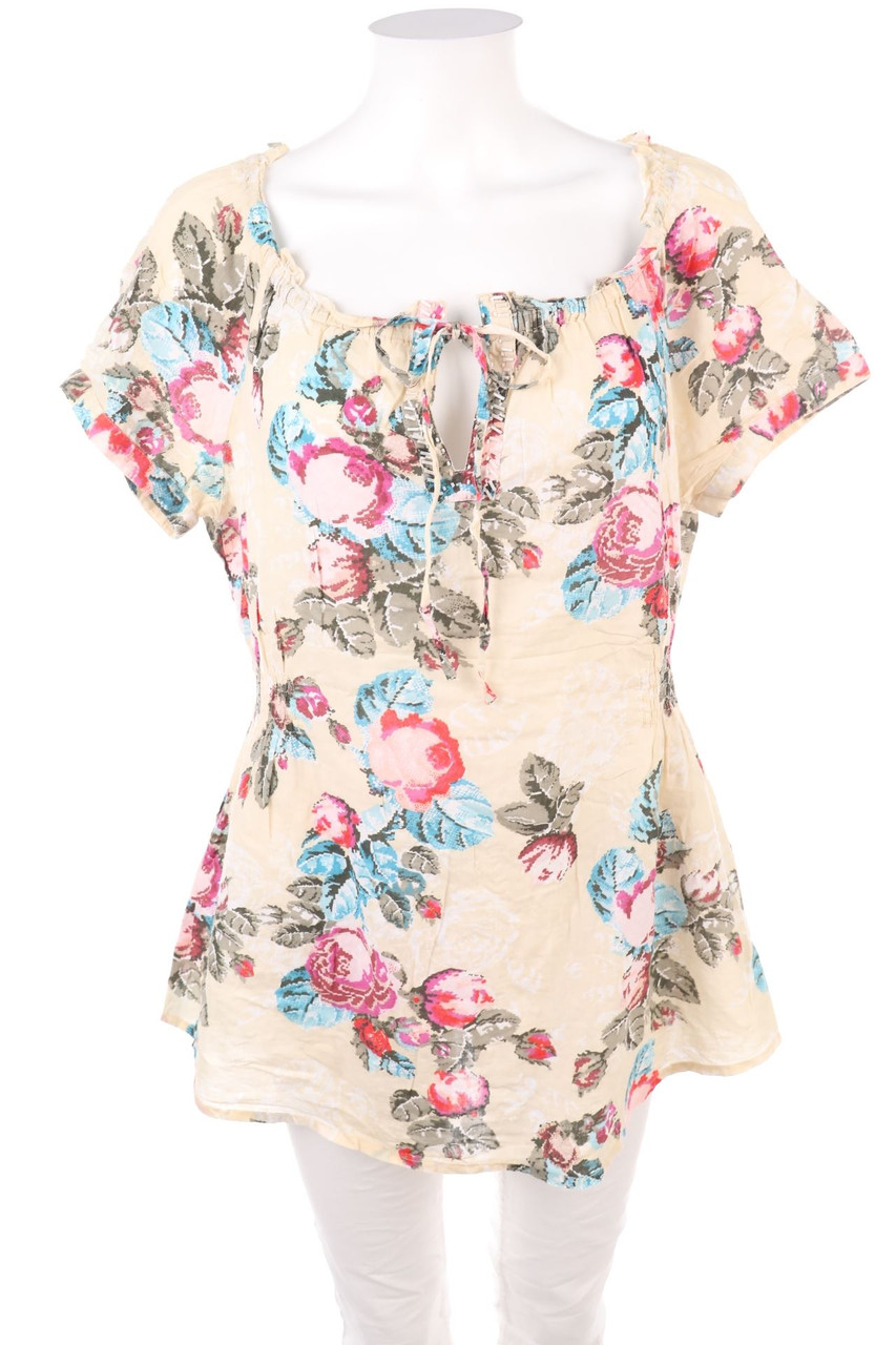 BIAGGINI - Shortsleeve Blouse - M