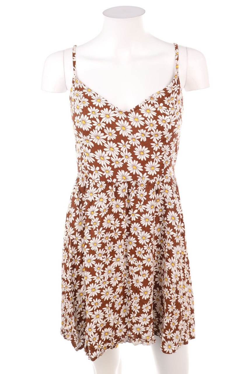 No Label - dress with Flower Print - D 34
