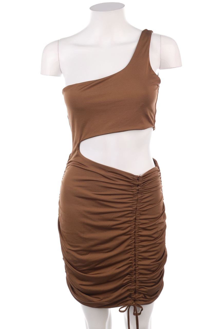 No Label - One-Shoulder Dress with Cut-outs - S