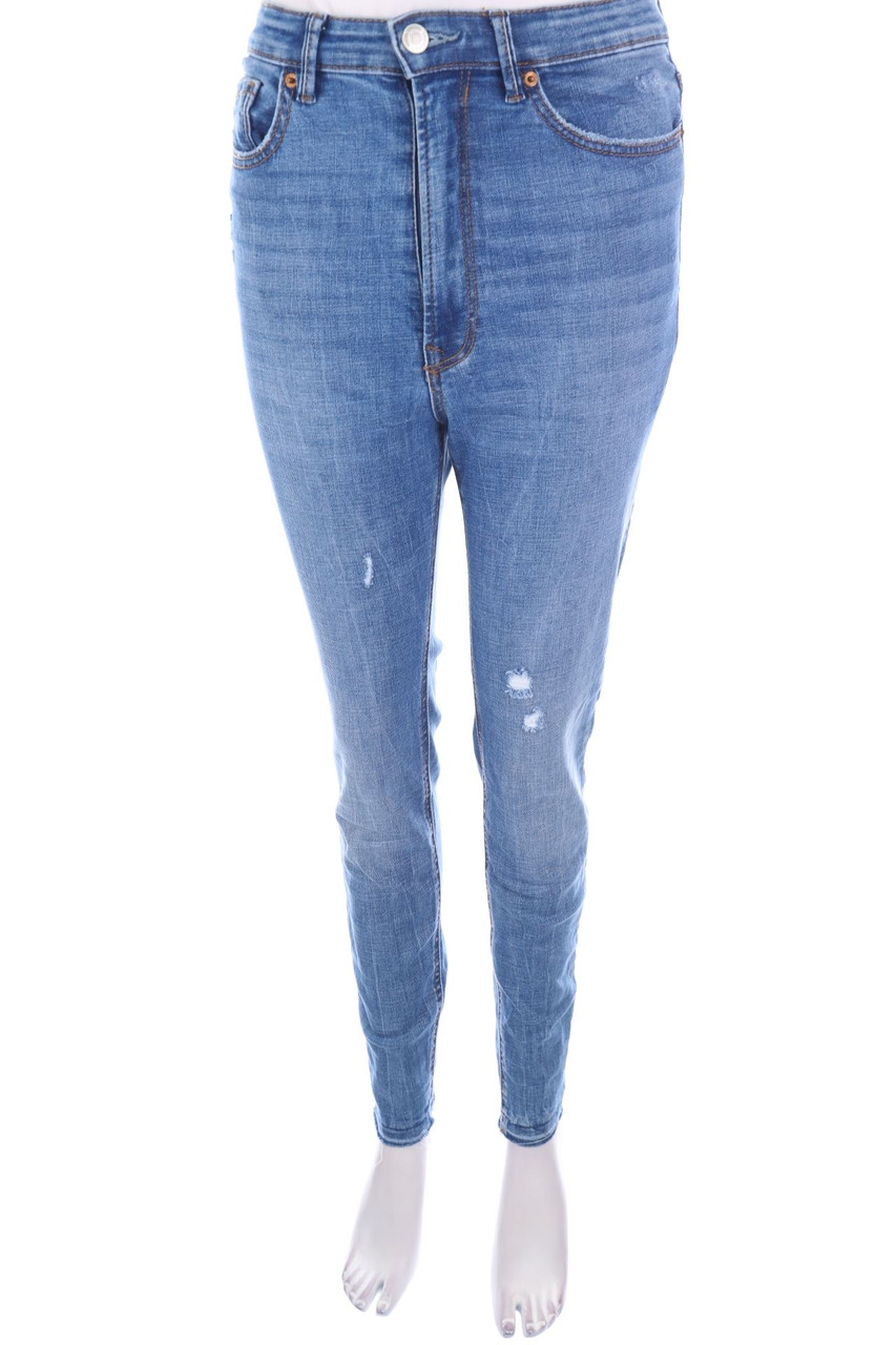 Stradivarius - Used Look Skinny-Jeans - L