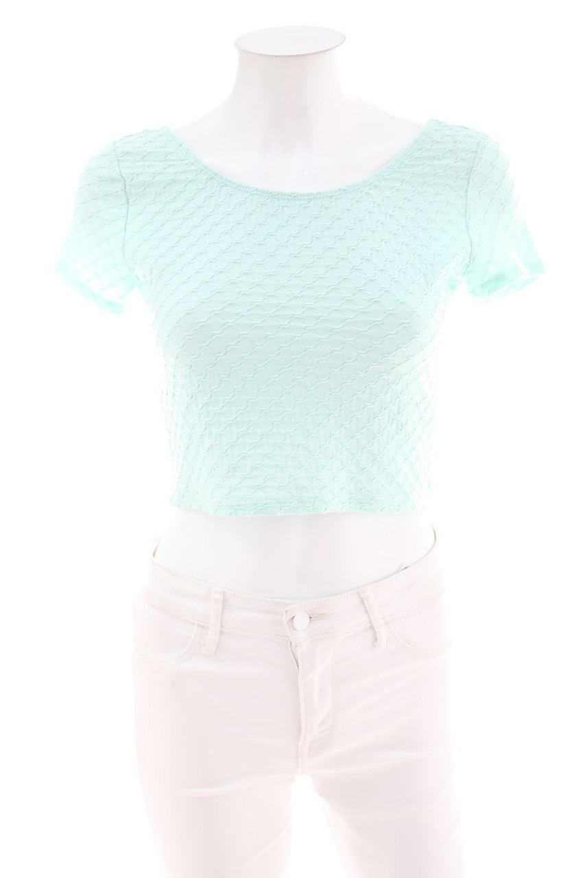H&M - Cropped-Shirt - S