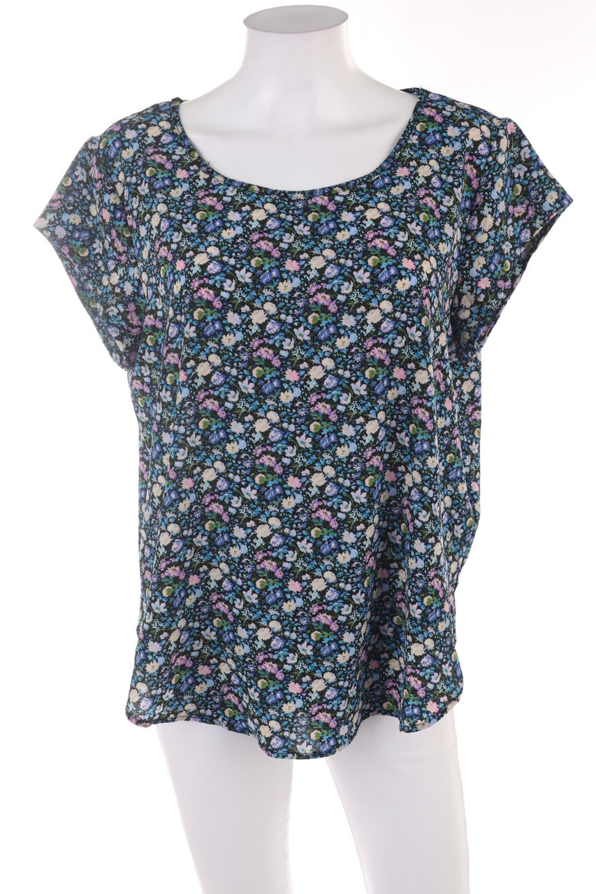 ONLY - Kurzarm-Bluse - L