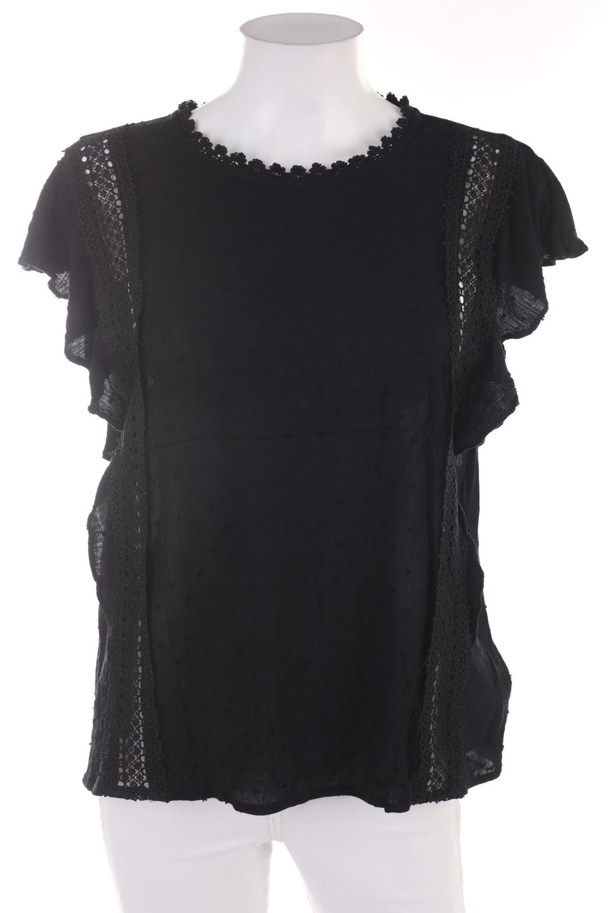 page one - Kurzarm-Bluse - L