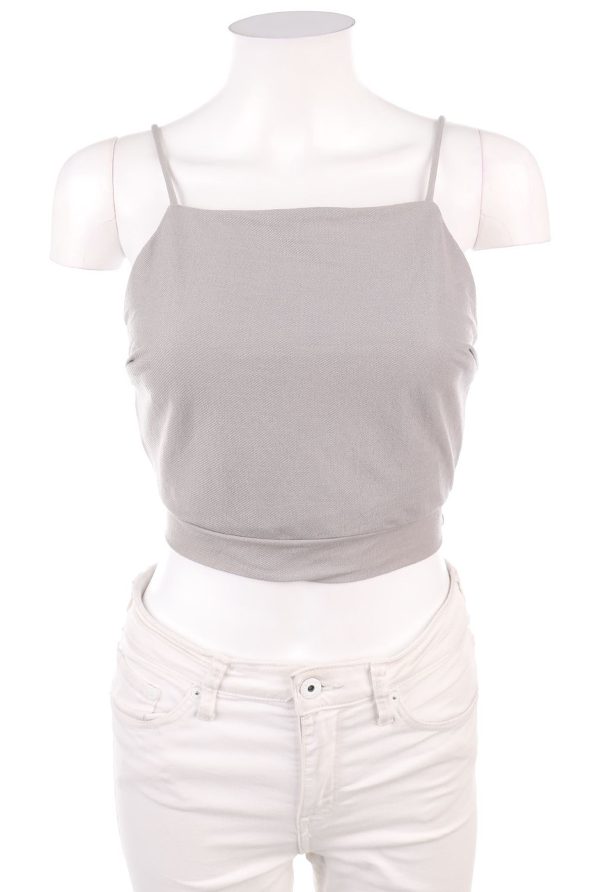 ZARA - Crop-Top zum Knoten - S
