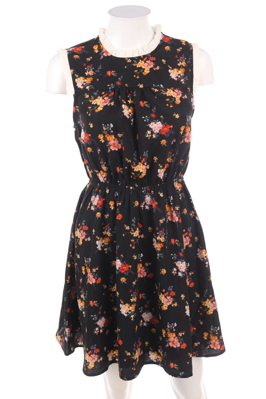 monteau Los Angeles - Minikleid mit Blumen-Print - S