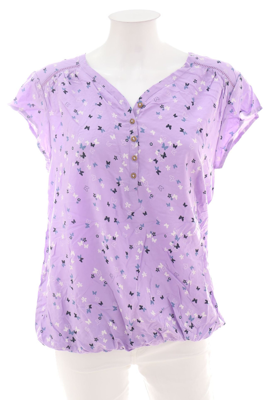 GINA - Kurzarm-Bluse - M