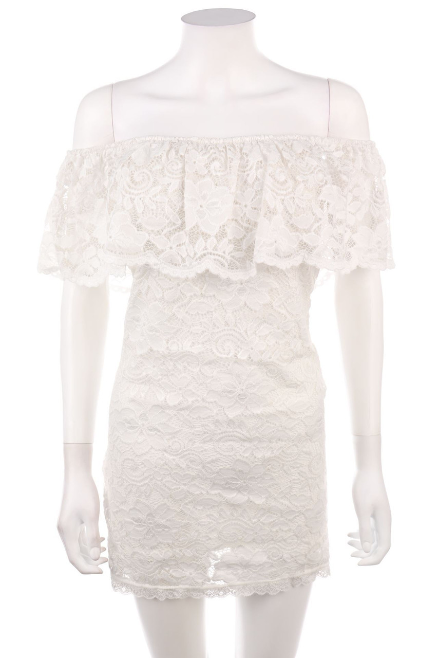 No Label - Carmen-Lace Dress - S