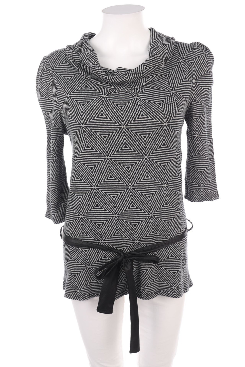 promod - Strick-Pullover mit Gürtel - S