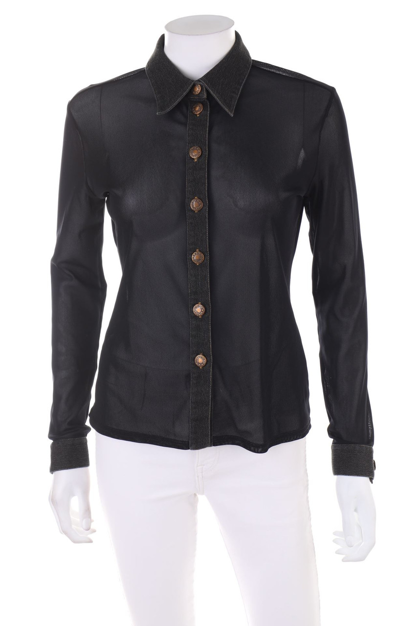 SECONDHAND - Denim Blouse - L