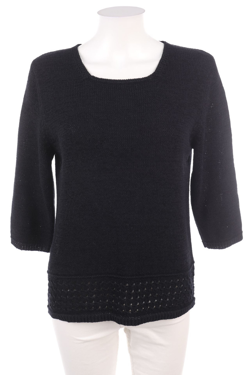 Betty Barclay - Cropped-Sleeve Pullover - M