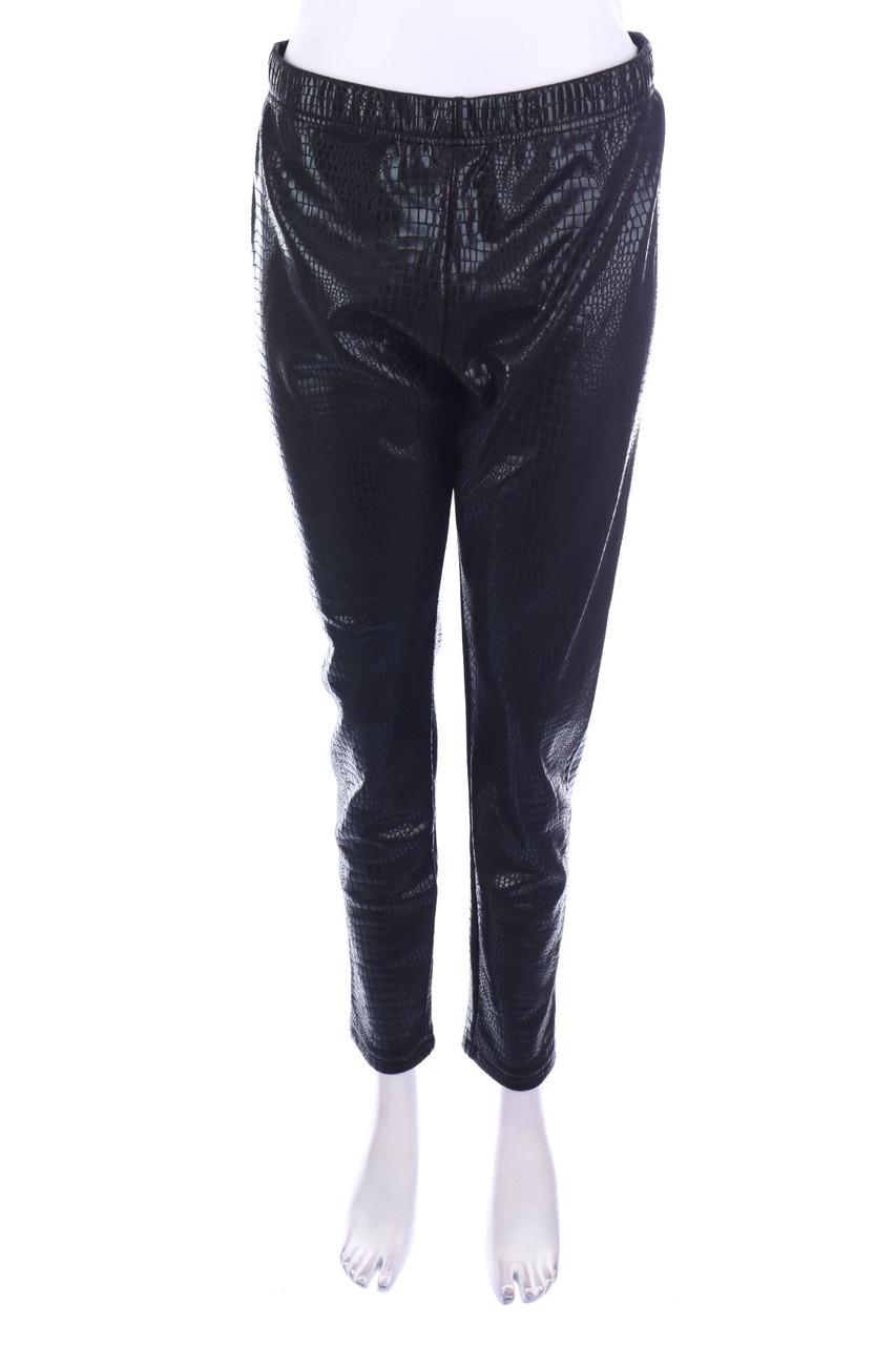 SHEIN - Kunstleder-Leggings - XL