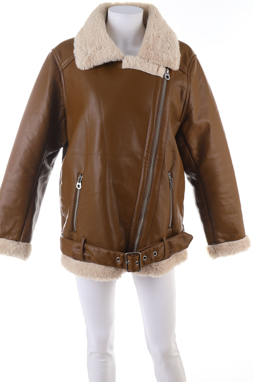 H&M - Kunstlederjacke - L