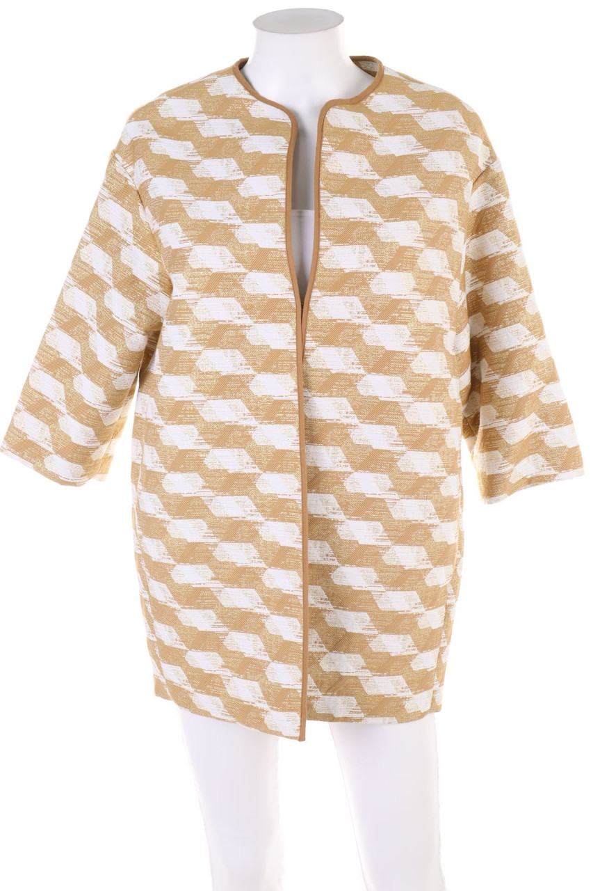 Gold Case - Patterned Coat with Metallic Effect - D 34