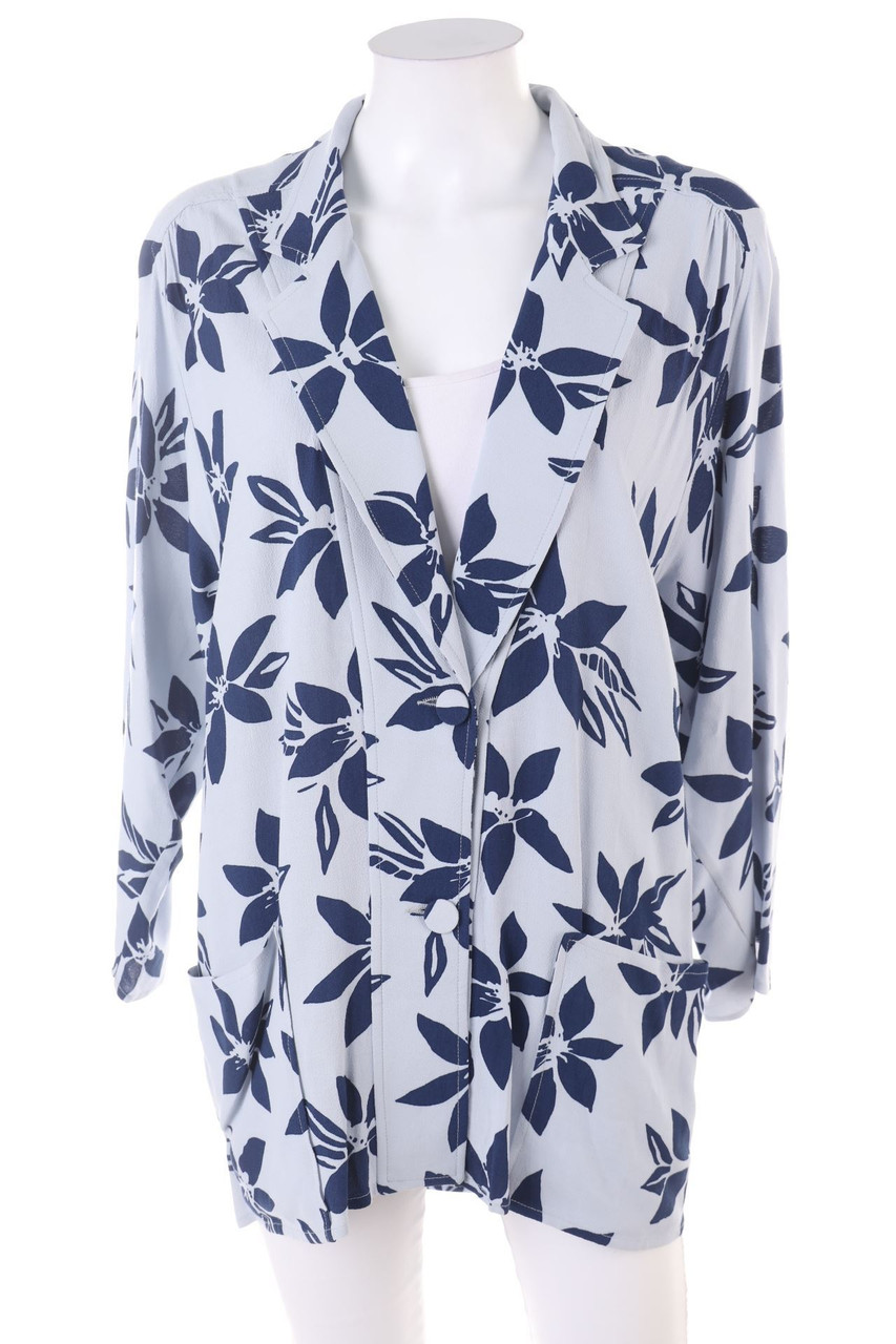 PAUL & JOE - Blazer with Flower Print - D 32